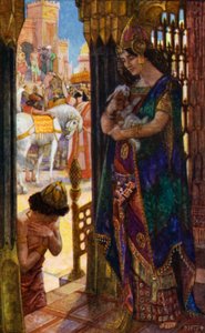 Le roi et la reine se réjouissent du retour de leurs animaux - Henry Justice Ford