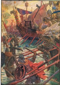 Le Débarquement des Danois, illustration de 