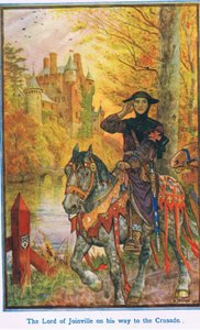 Le seigneur de Joinville en route pour les croisades - Henry Justice Ford