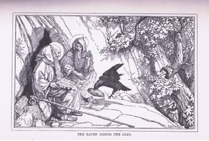 Le corbeau apporte le pain - Henry Justice Ford