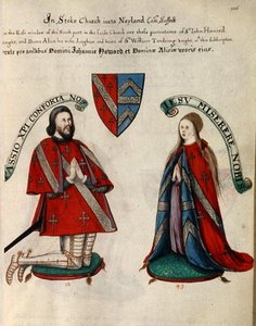 Sir John Howard III et sa deuxième épouse Alice Tendring - Henry Lilly