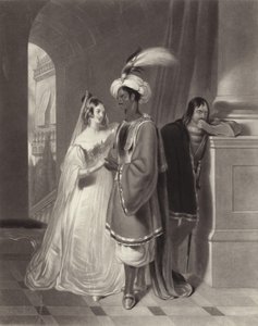 Othello et Desdémone - Henry Liverseege