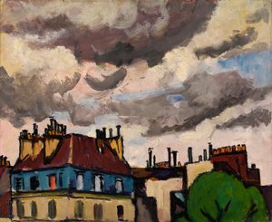 Toits et nuages, Paris, 1910-1912 - Henry Lyman Saÿen