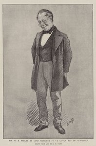 M. W. S. Penley en tant que Lord Markham dans "A Little Ray of Sunshine" - Henry Marriott (after) Paget