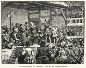Représentation de la pièce de William Shakespeare Le Songe d