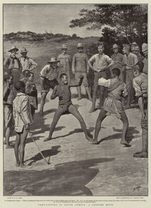 Campagne en Afrique du Sud, une heure de loisir