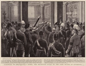 Adieu au cheval de Strathcona, la réception donnée par le maire de Liverpool - Henry Marriott Paget