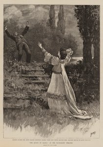 La reine de Manoa au théâtre Haymarket - Henry Marriott Paget