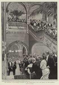 La réception des ministres de Sa Majesté au Constitutional Club, l