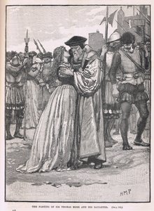 La séparation de Sir Thomas More et de sa fille 1534 - Henry Marriott Paget