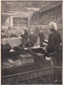 Le procès de Warren Hastings AD 1788 - Henry Marriott Paget