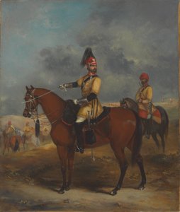 Un officier du 1er Cavalerie Irrégulière du Bengale - Henry Martens