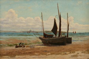Bateaux de pêche dans la baie de Mounts - Henry Martin