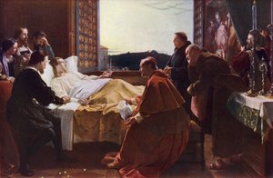Les derniers moments de Raphaël - Henry Melville