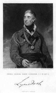 Thomas Graham, 1er baron Lynedoch, politicien et soldat écossais, 1831 - Henry Meyer