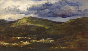 Glen Orchy, tempête à venir - Henry Moore