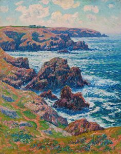 La terre de Cléden, Pointe du Raz, Finistère, 1911 - Henry Moret