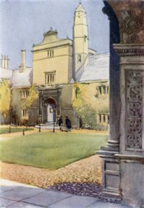 La Porte de la Vertu, Collège Gonville et Caius - Henry Morley