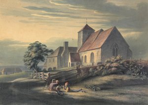 Église et maison d