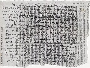 Fragment du journal de Stanley, illustration de 