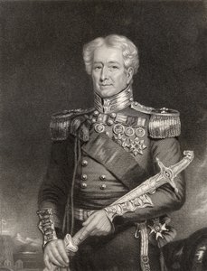 Sir Robert Henry Sale, gravé par F. Holl, de 