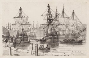 Docks de Londres - Henry Moses
