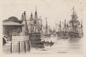 Docks de Londres - Henry Moses