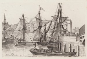 Docks de Londres - Henry Moses
