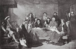 Le procès de Catherine Howard - Henry Nelson (after) O