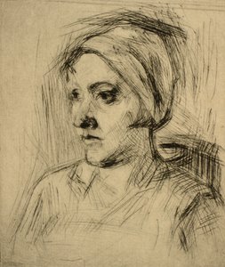 Portrait de femme - Henry Nielsen