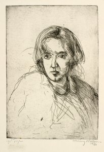 Portrait de femme - Henry Nielsen