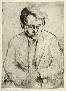 Homme assis - Henry Nielsen