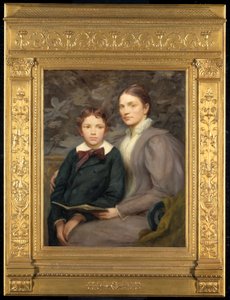 Mme William T. Evans et son fils, 1895 - Henry Oliver Walker