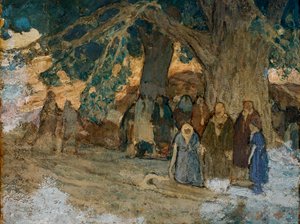 Il a guéri les malades, vers 1930 - Henry Ossawa Tanner