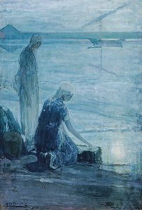 Moïse dans les joncs, 1921 - Henry Ossawa Tanner
