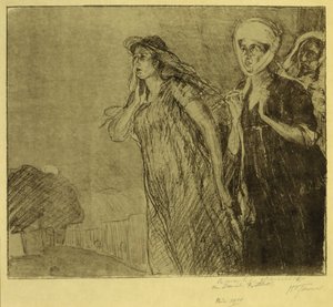 Retour au tombeau - Henry Ossawa Tanner