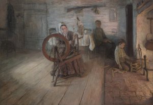 Filage à la lumière du feu – L