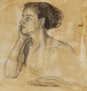 Étude pour le portrait de Mme Atherton Curtis - Henry Ossawa Tanner