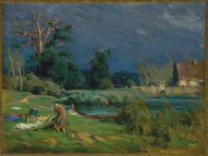 La blanchisseuse - Henry Ossawa Tanner