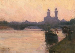 La Seine, vers 1902