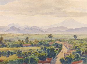 Vue de Cuernavaca, fin du 19e-début du 20e siècle - Henry Otto Wix