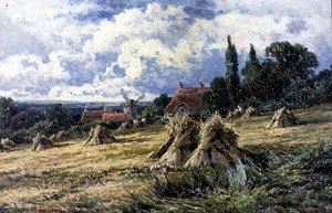 Champ de maïs dans le Surrey - Henry Parker