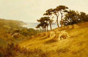 Temps de récolte, Fairlight, Sussex - Henry Parker