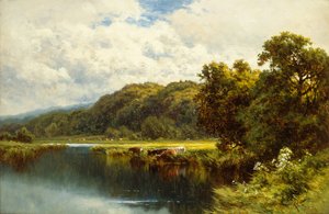 La Tamise à Pangbourne - Henry Parker