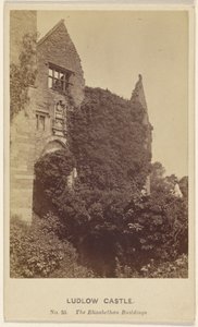 Château de Ludlow. Les bâtiments élisabéthains.