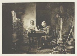 Lorsque le travail de la journée est terminé - Henry Peach Robinson