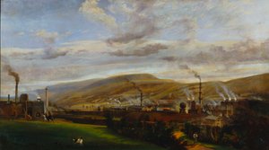 Paysage industriel du sud du Pays de Galles - Henry Penry Williams