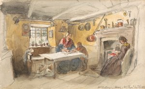 Chez Mme Bulley, Hooe, près de Plymouth - Henry Perlee Parker