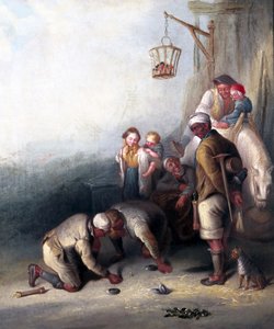 Le coup contesté, vers 1836 - Henry Perlee Parker