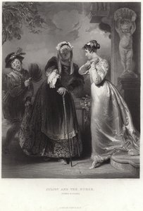 Juliette et la nourrice - Henry Perronet Briggs